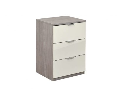 Elegance Line Nightstand 3f Sand Gloss