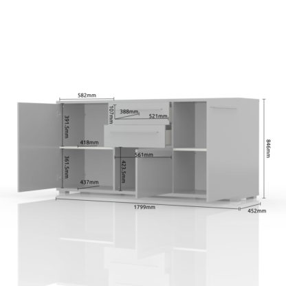 Komoda K180-3K2F/PN - Image 2